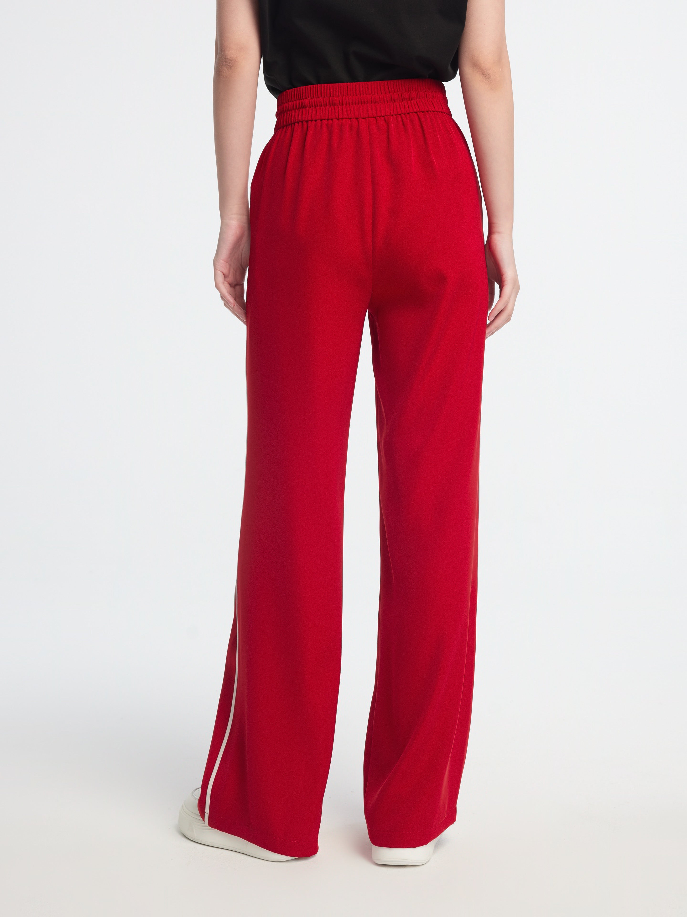 EP YAYING High-Waisted Wide-Leg Pants