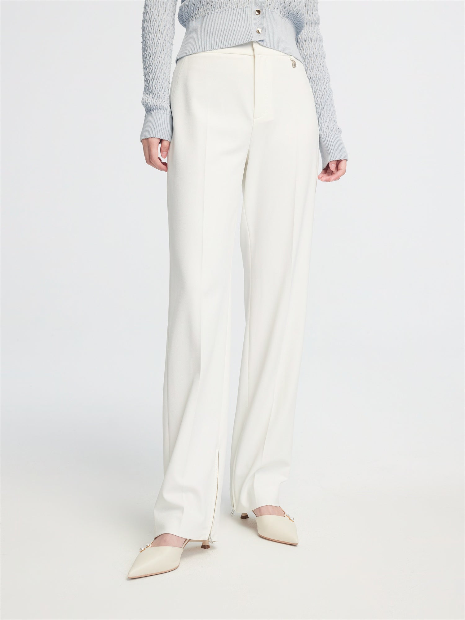EP YAYING Straight Leg Pants