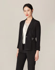 EP YAYING Black Blazer