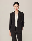 EP YAYING Black Blazer