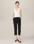 YAYING Black Straight Leg Pants
