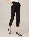 YAYING Black Straight Leg Pants