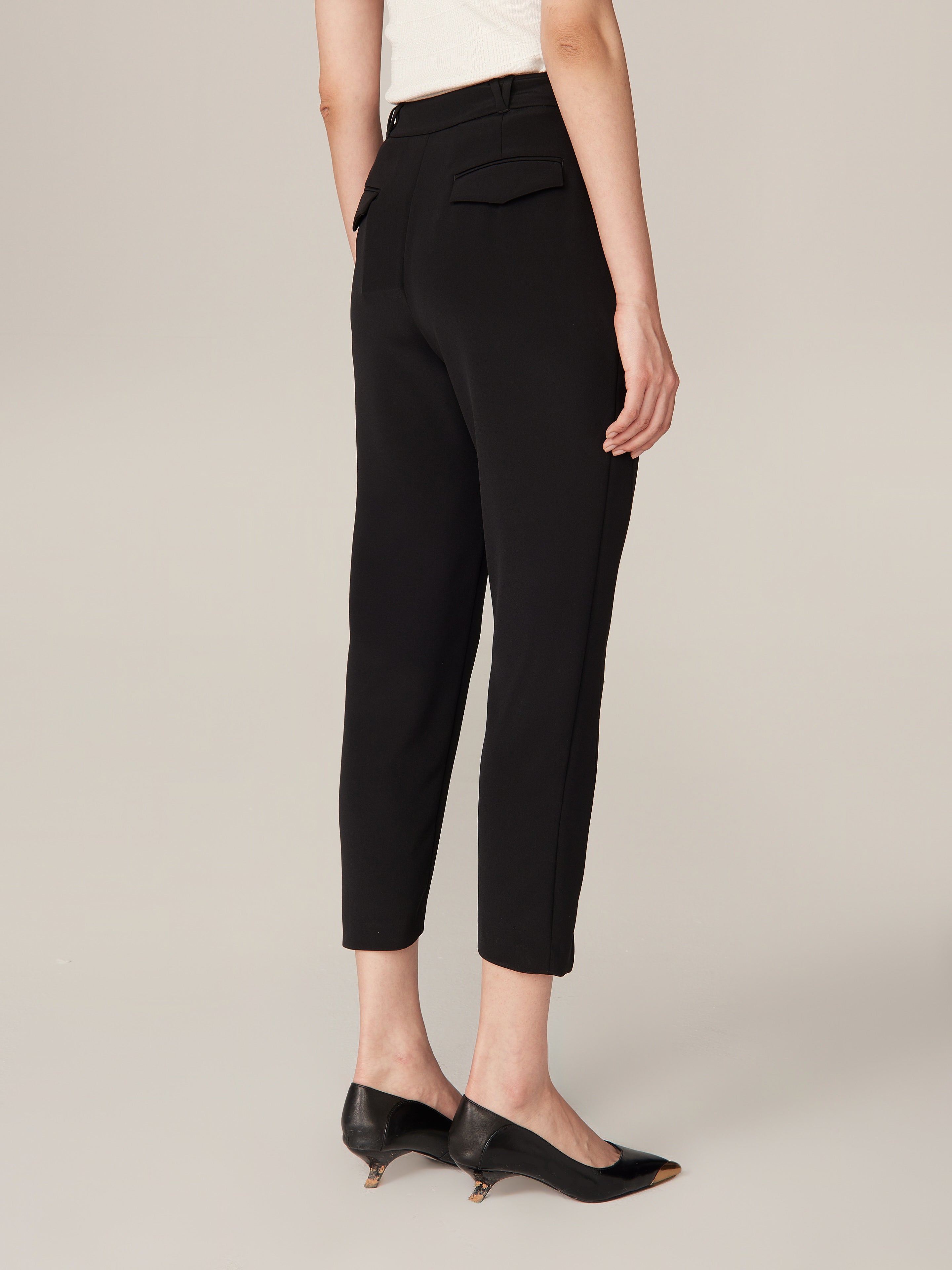 YAYING Black Straight Leg Pants