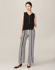 YAYING Striped Wide Leg Pants