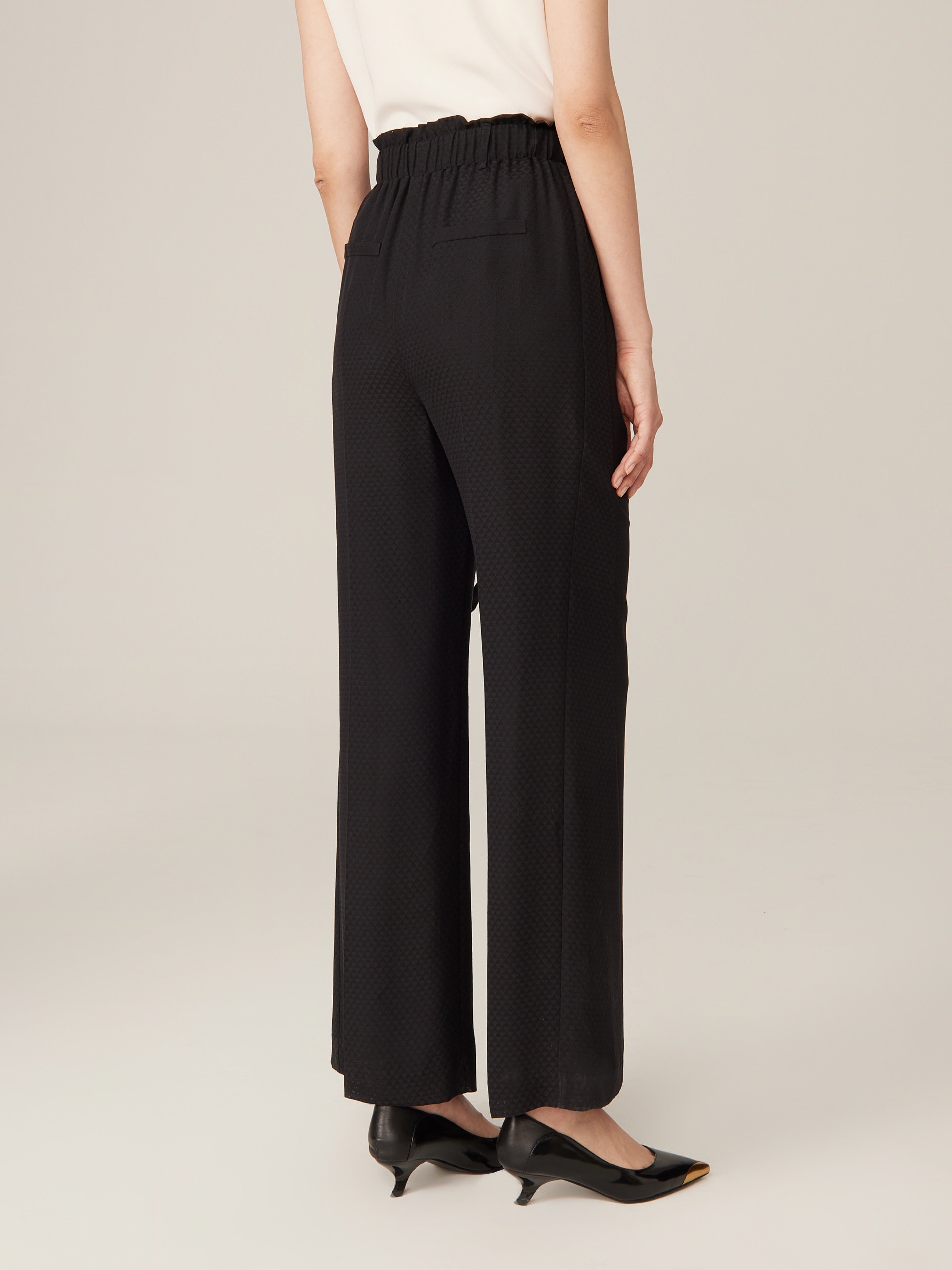 YAYING Black Straight Leg Pants