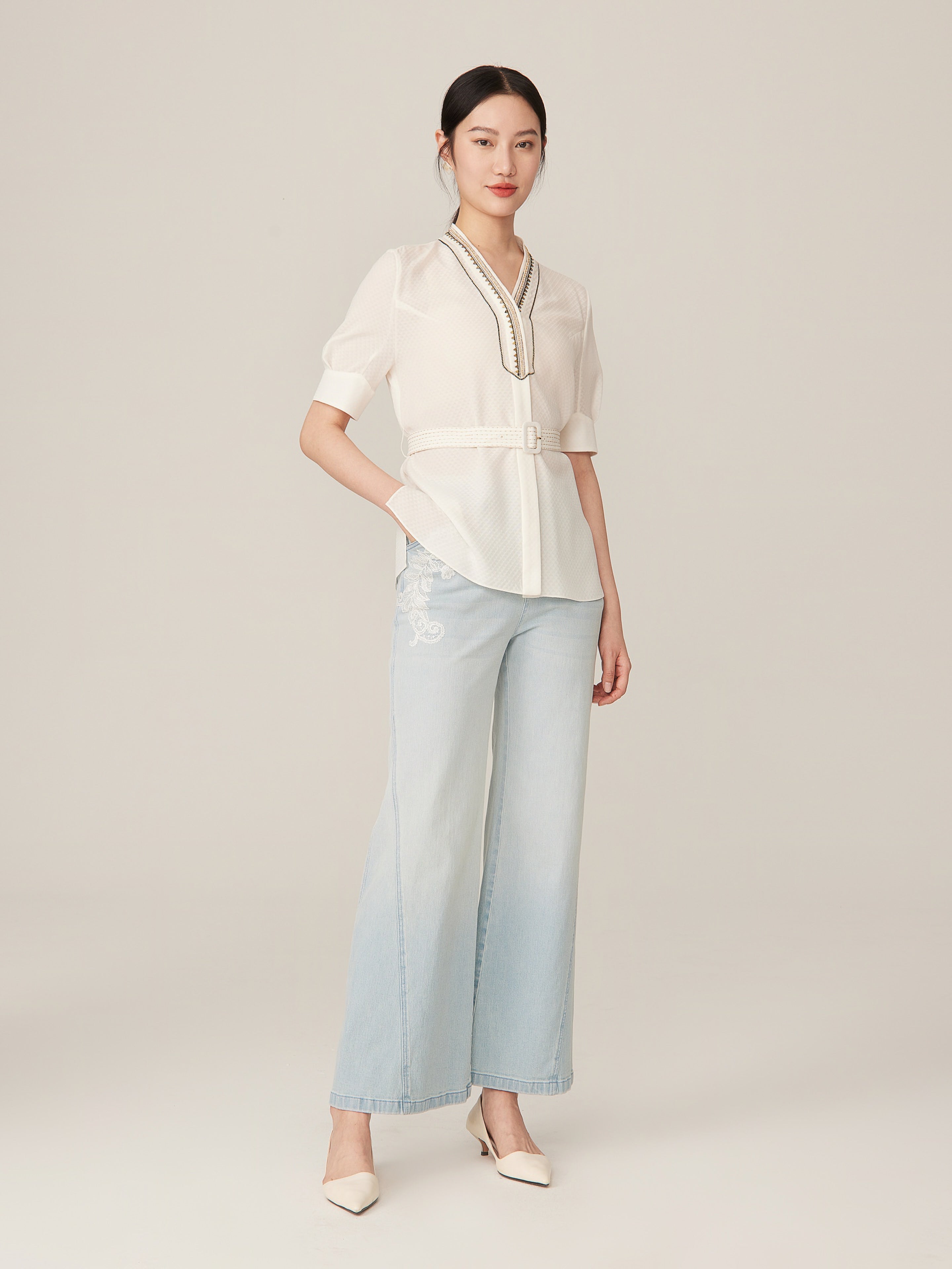 YAYING White Top