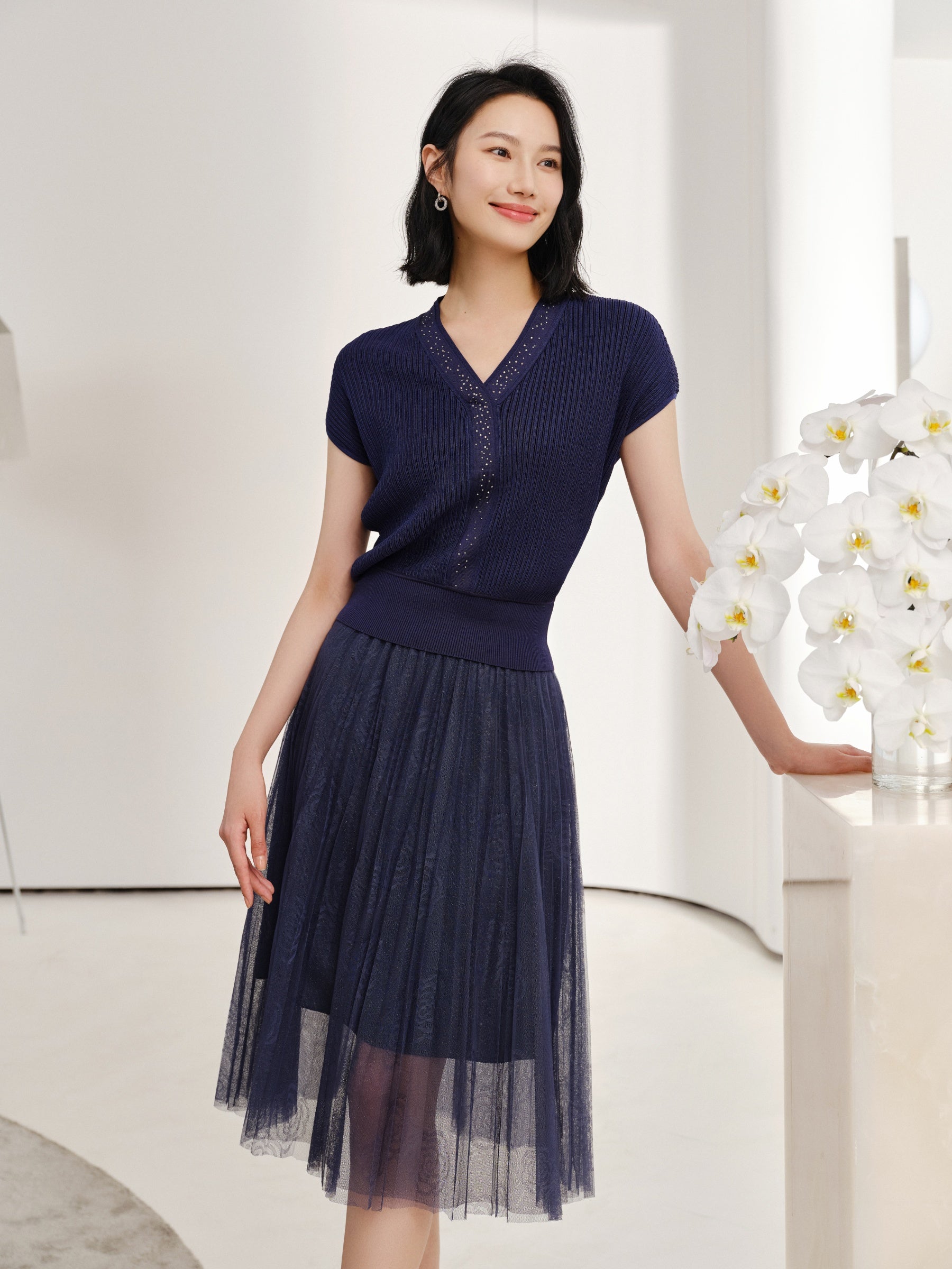 YAYING Mesh Skirt