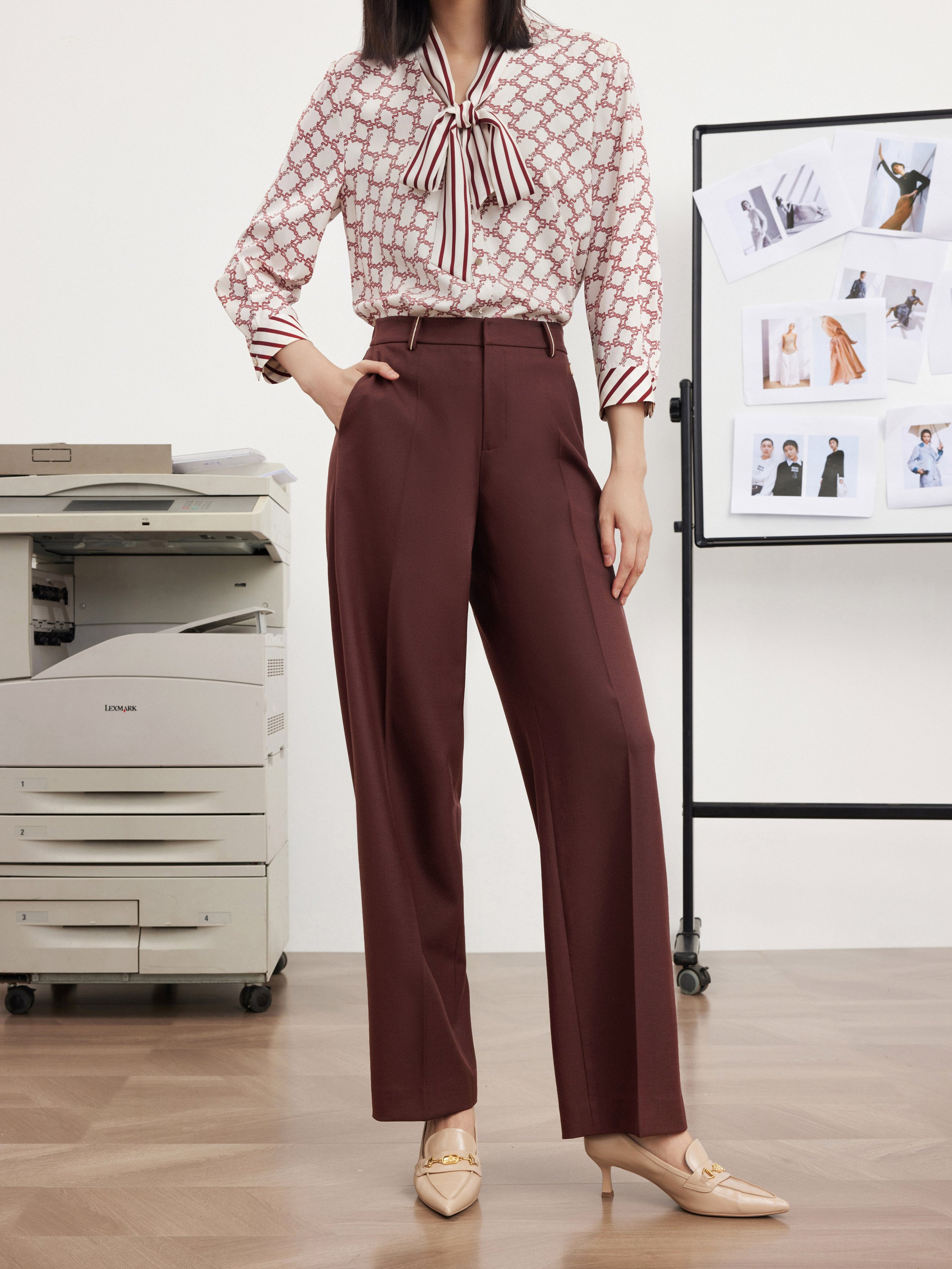 EP YAYING SUIT TROUSERS