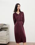 EP YAYING v neck high waist dress EGIAT4632AL