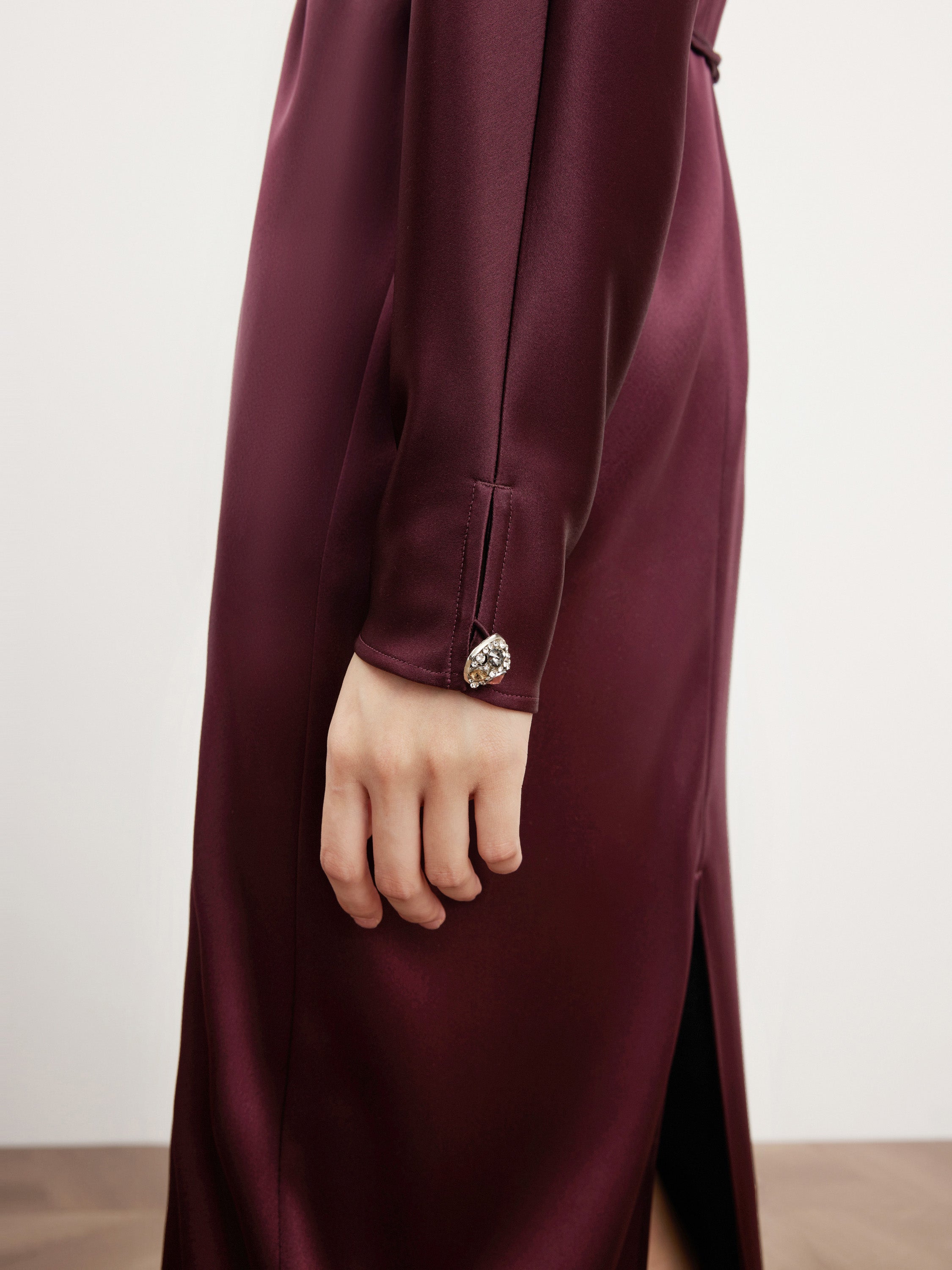 EP YAYING v neck high waist dress EGIAT4632AL