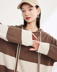 EP YAYING Yak Wool Knit Sweatshirt