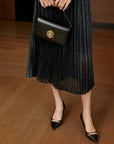 YAYING Chinese-Style Decorative Buckle High Heels