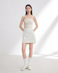 EP YAYING White Mini Skirt