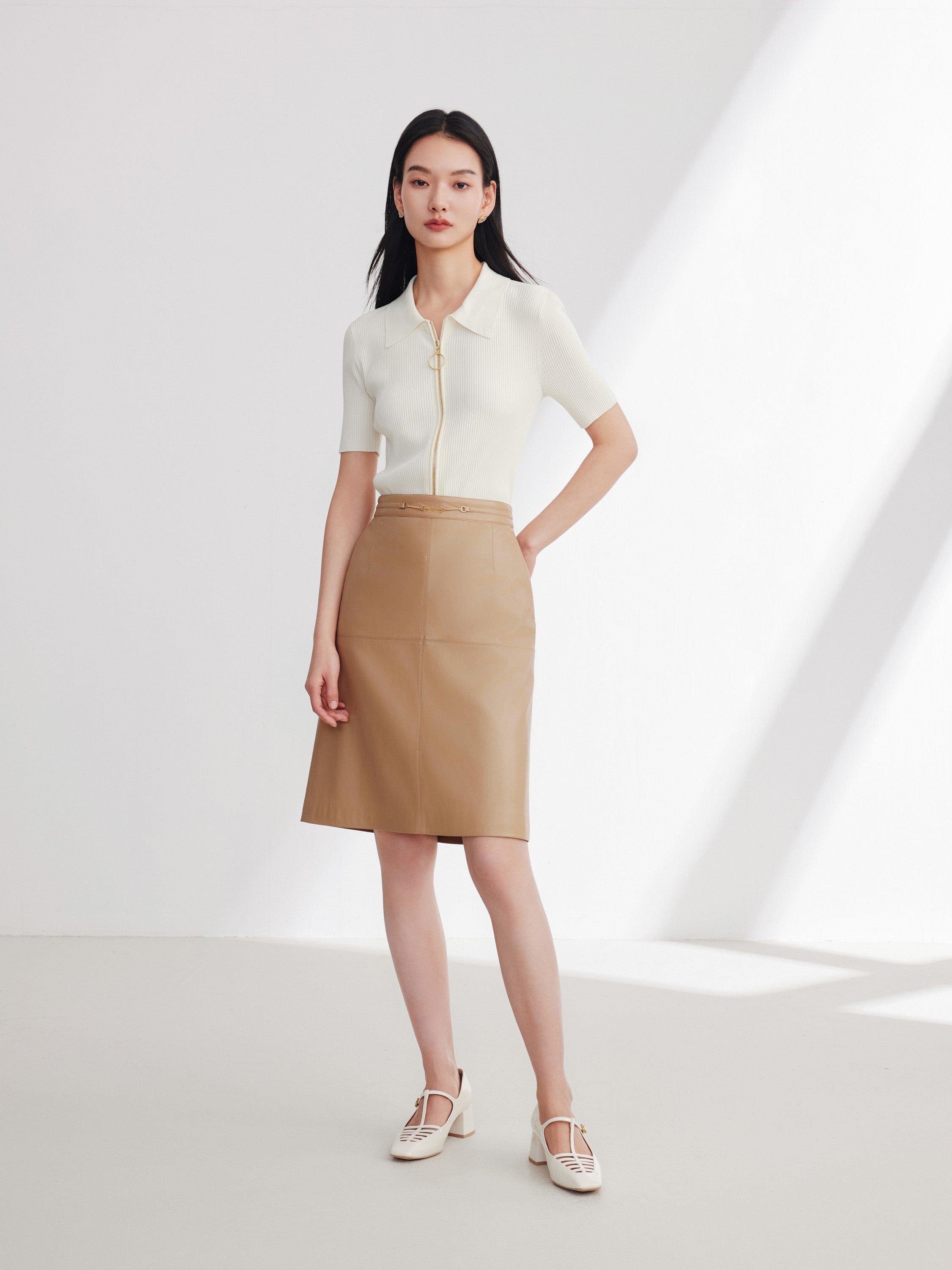 EP YAYING Patent Skirt
