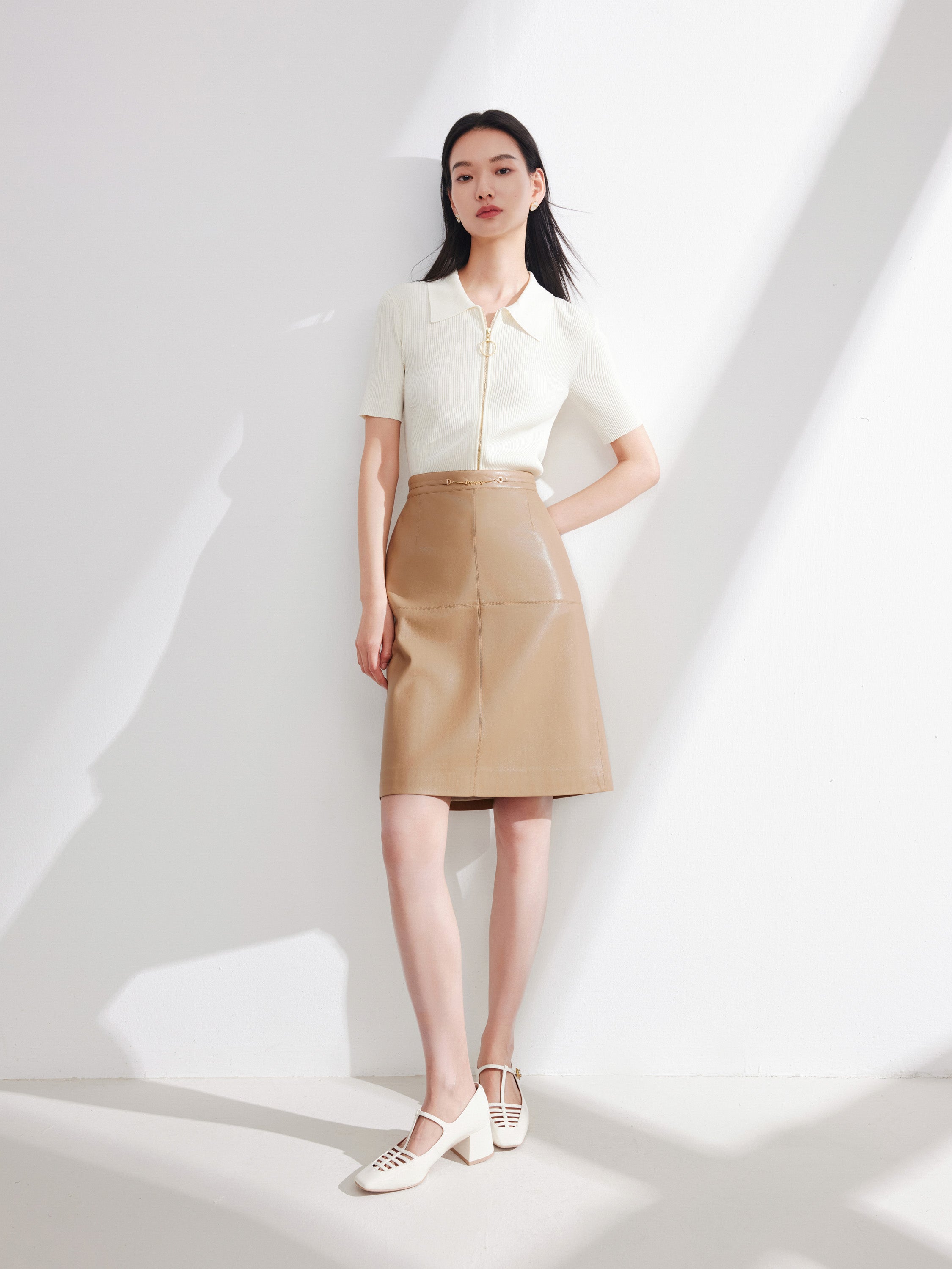 EP YAYING Patent Skirt