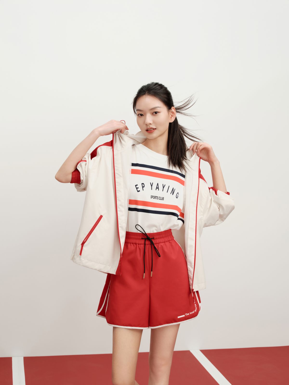 EP YAYING Color Block Sports Jacket