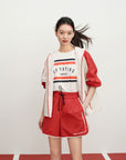 EP YAYING Color Block Sports Jacket