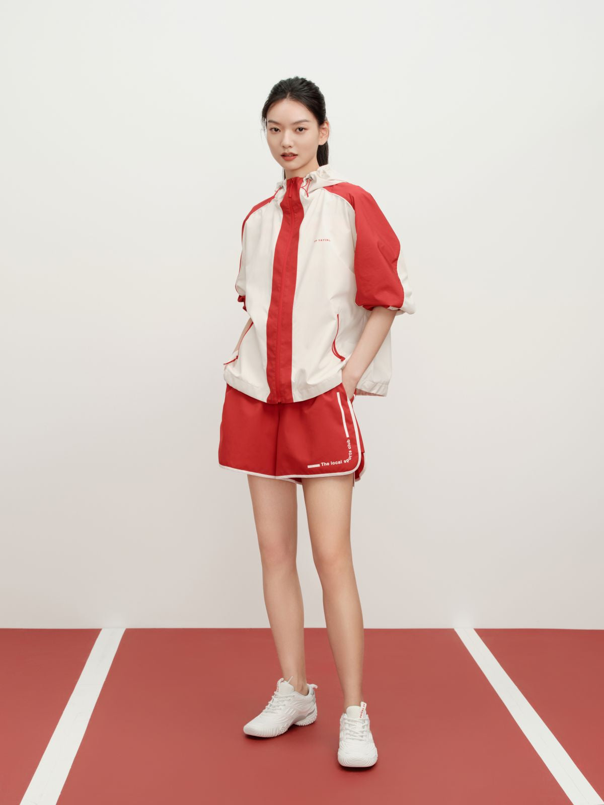 EP YAYING Color Block Sports Jacket