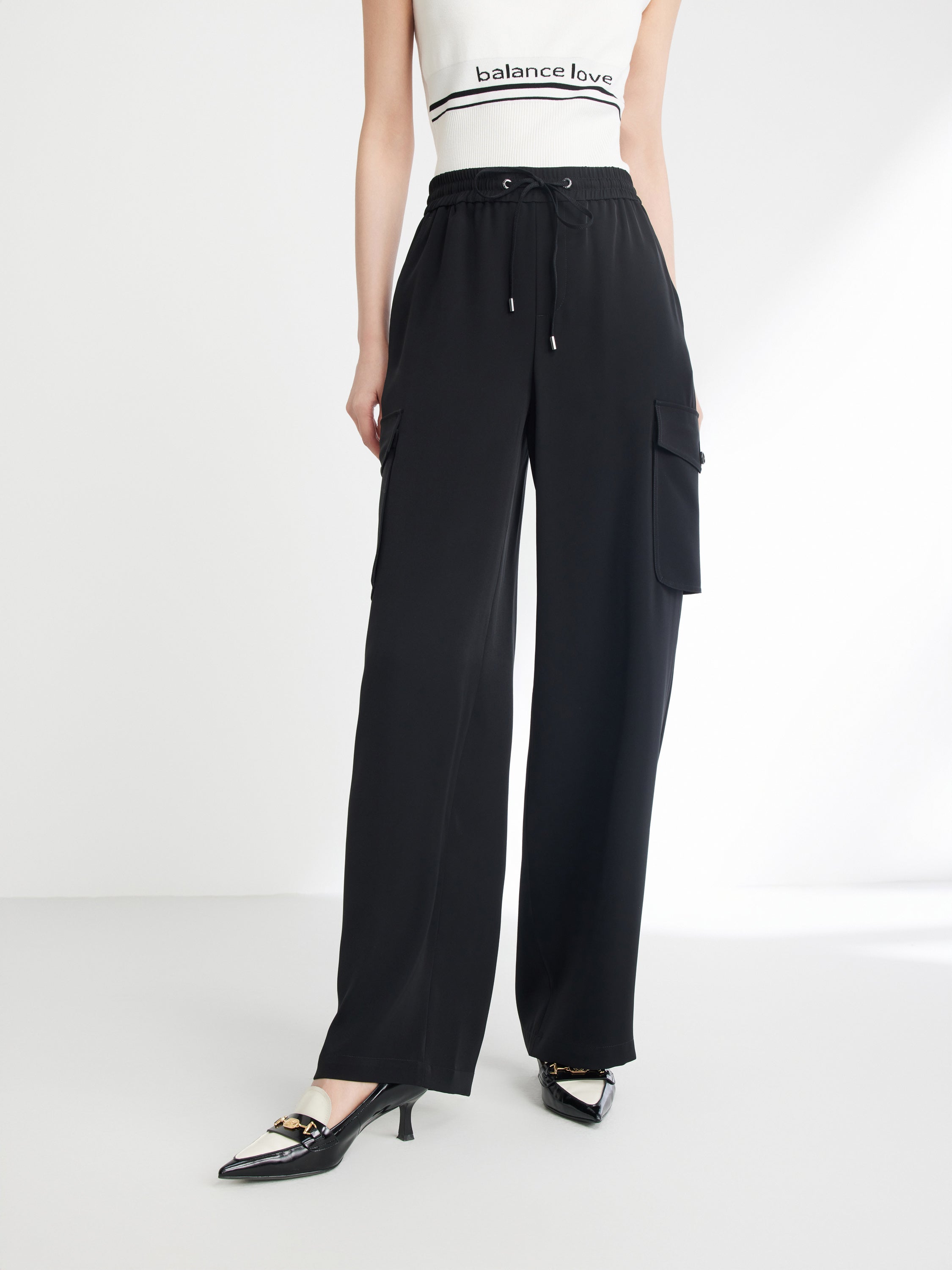 EP YAYING BLACK PANTS