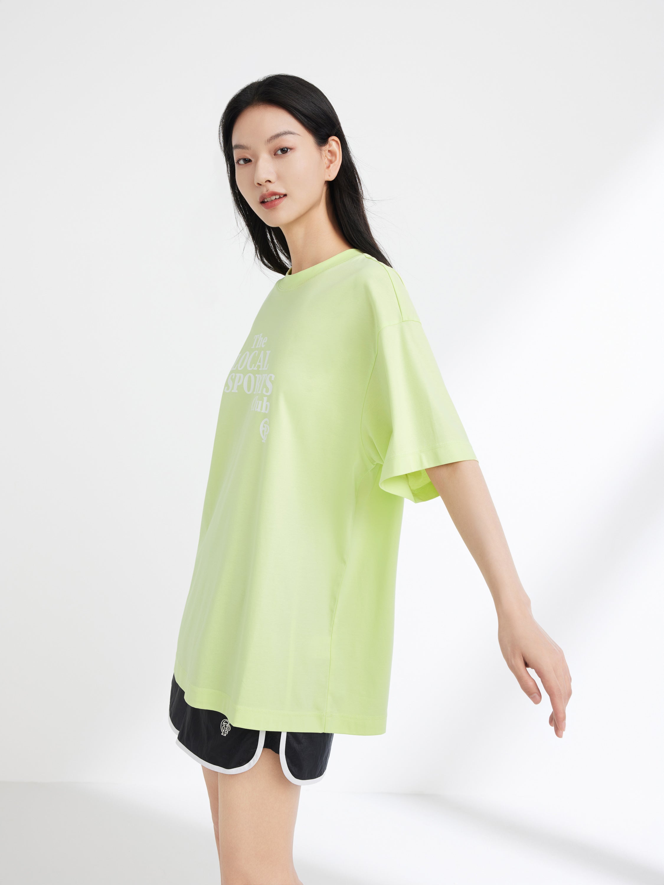 EP YAYING Green Graphic T-Shirt