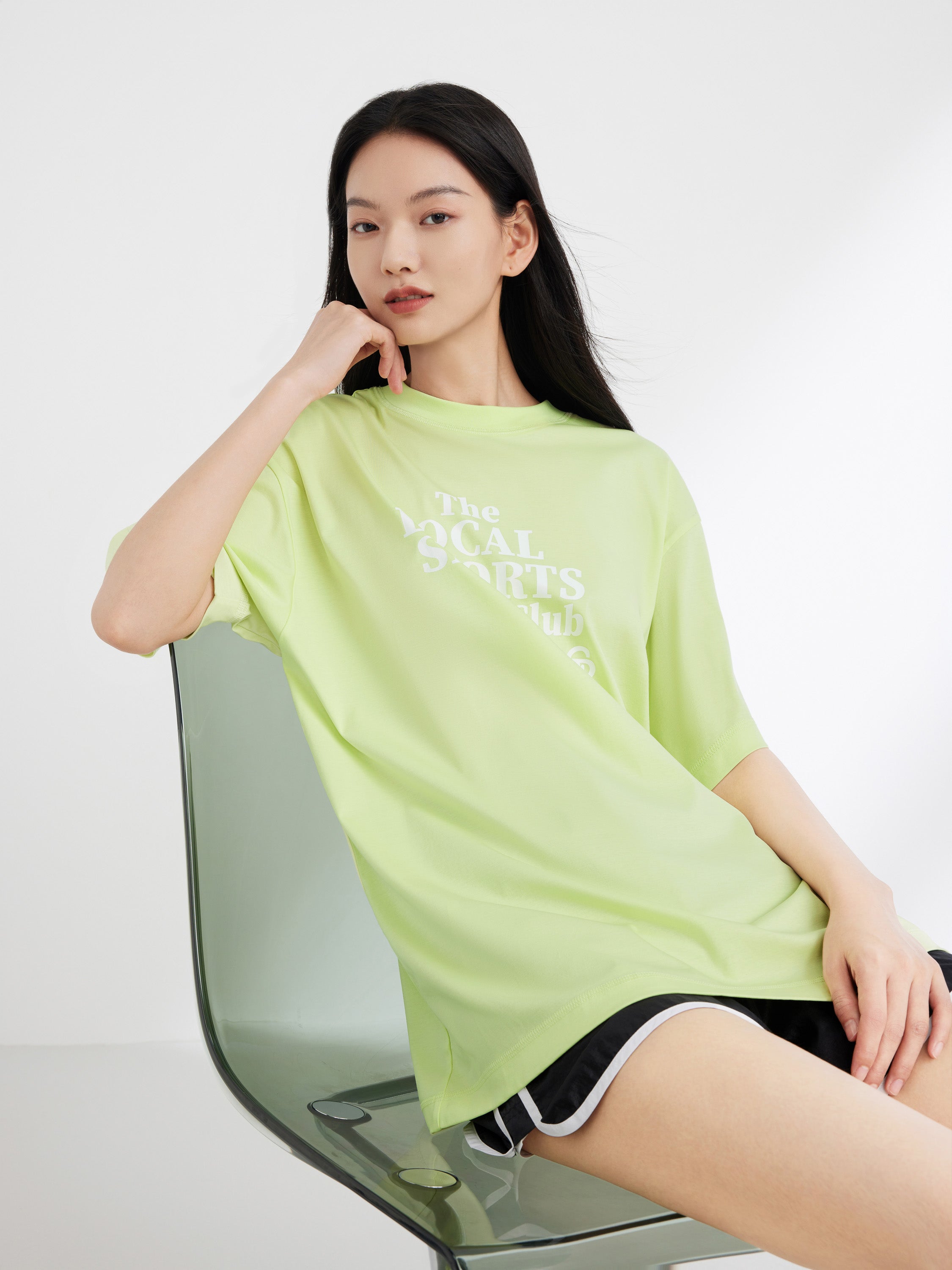 EP YAYING Green Graphic T-Shirt