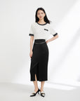 EP YAYIING triacetic acid Midi Skirt