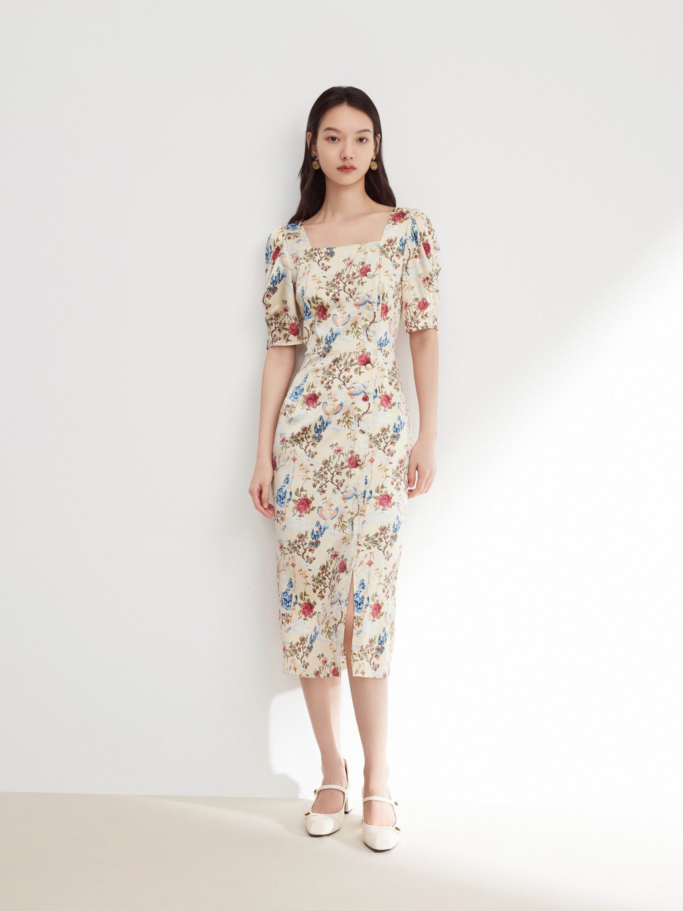 EP YAYING FLORAL DRESS