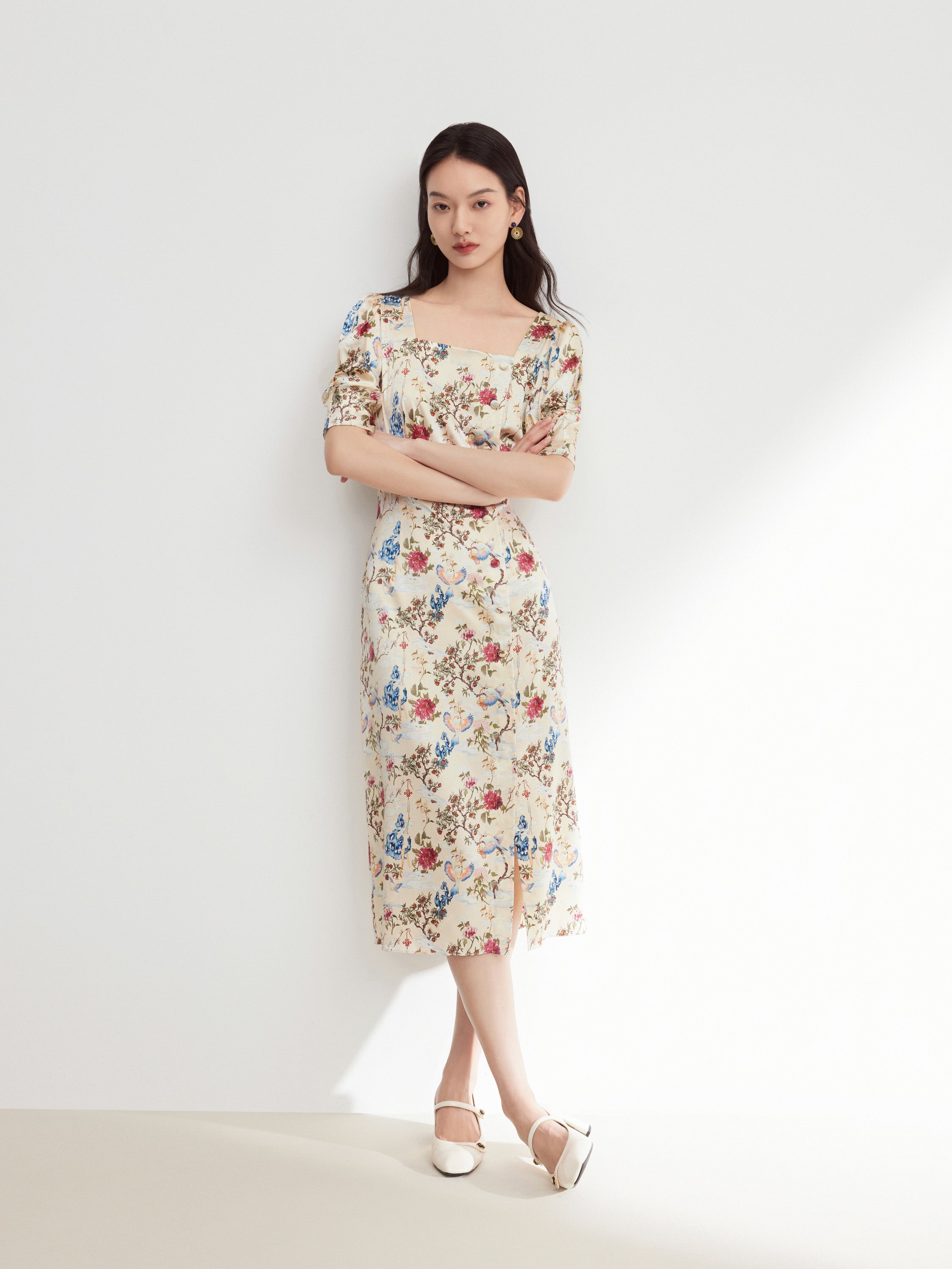 EP YAYING FLORAL DRESS