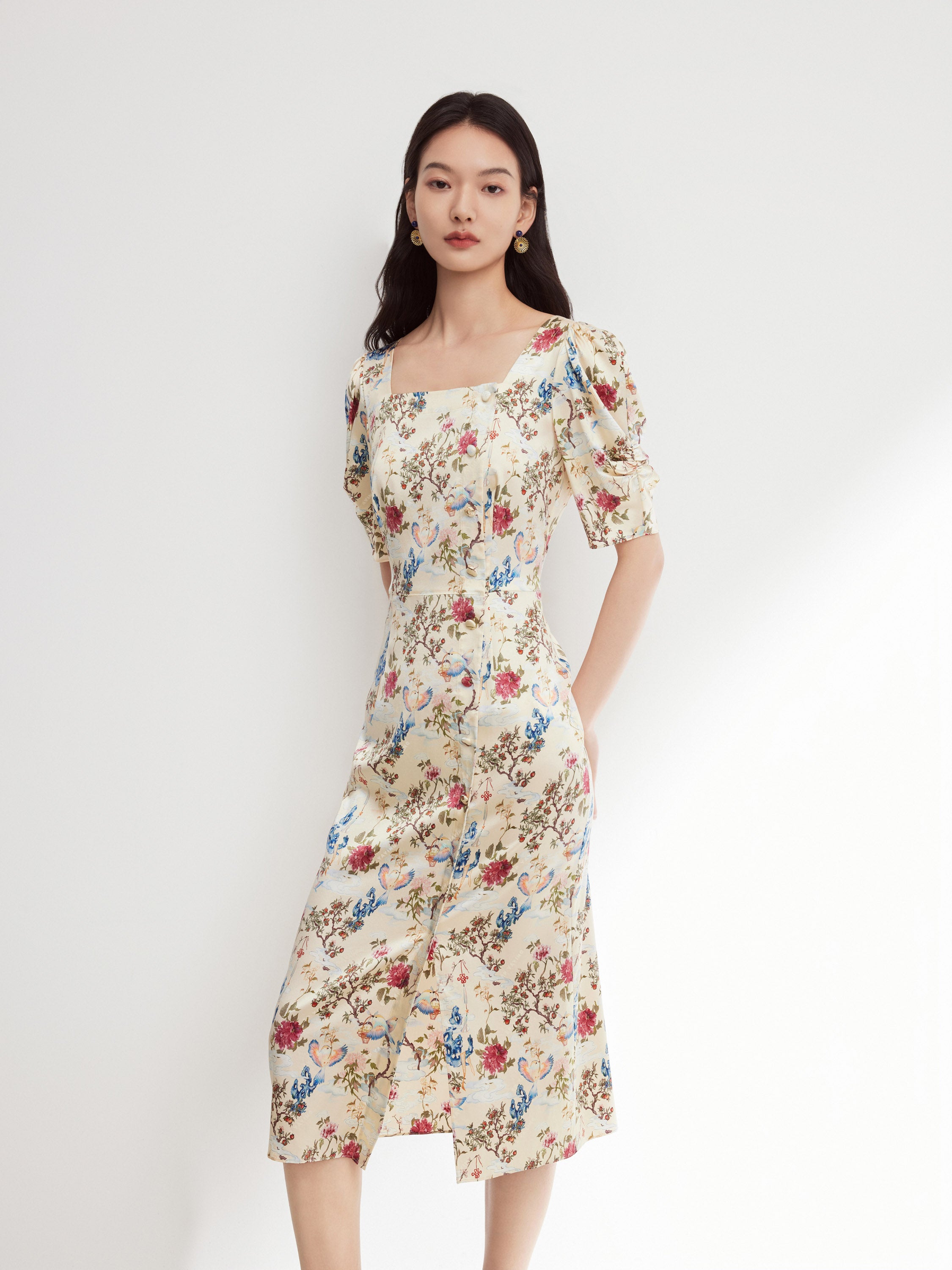 EP YAYING FLORAL DRESS