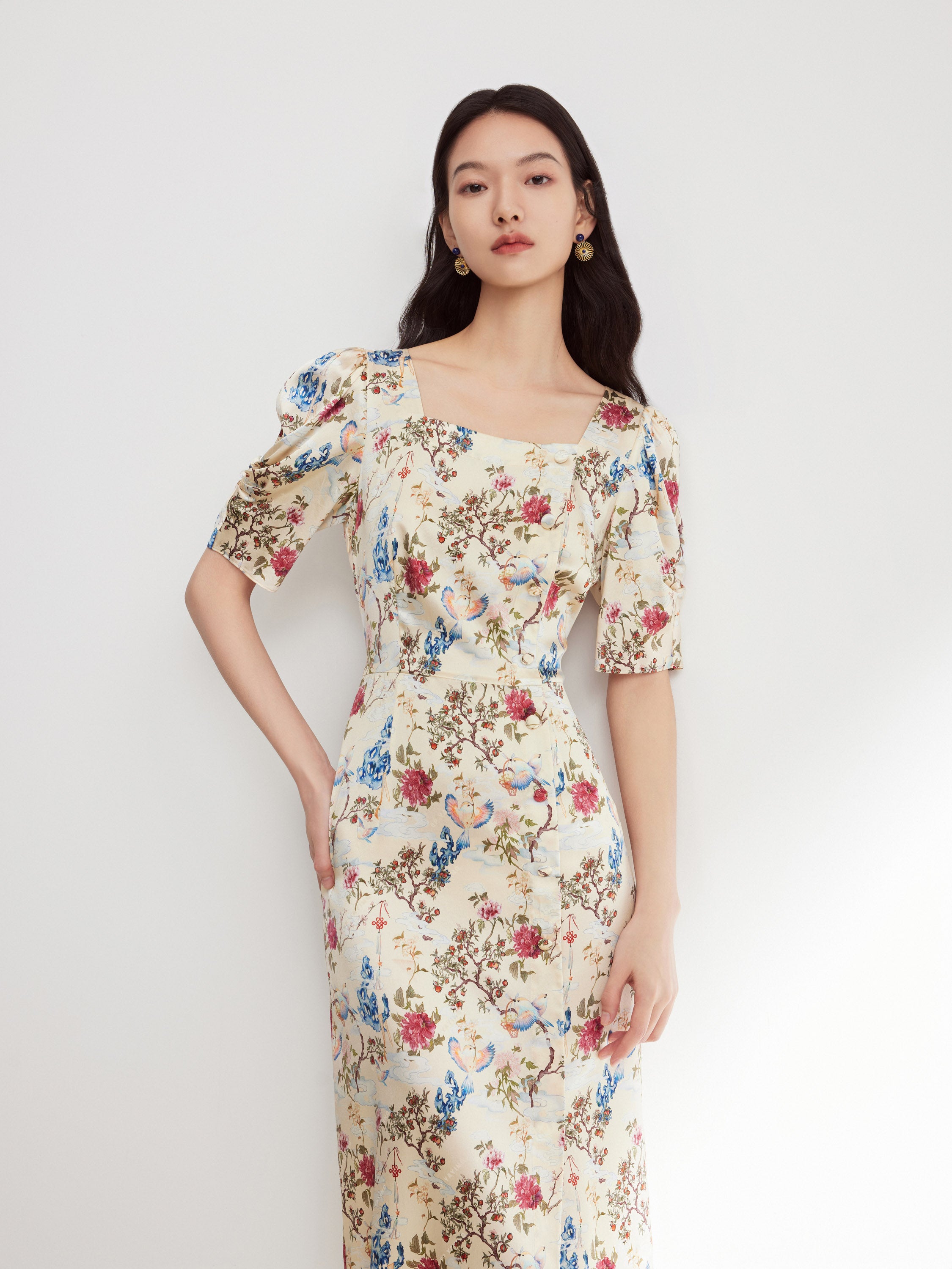EP YAYING FLORAL DRESS