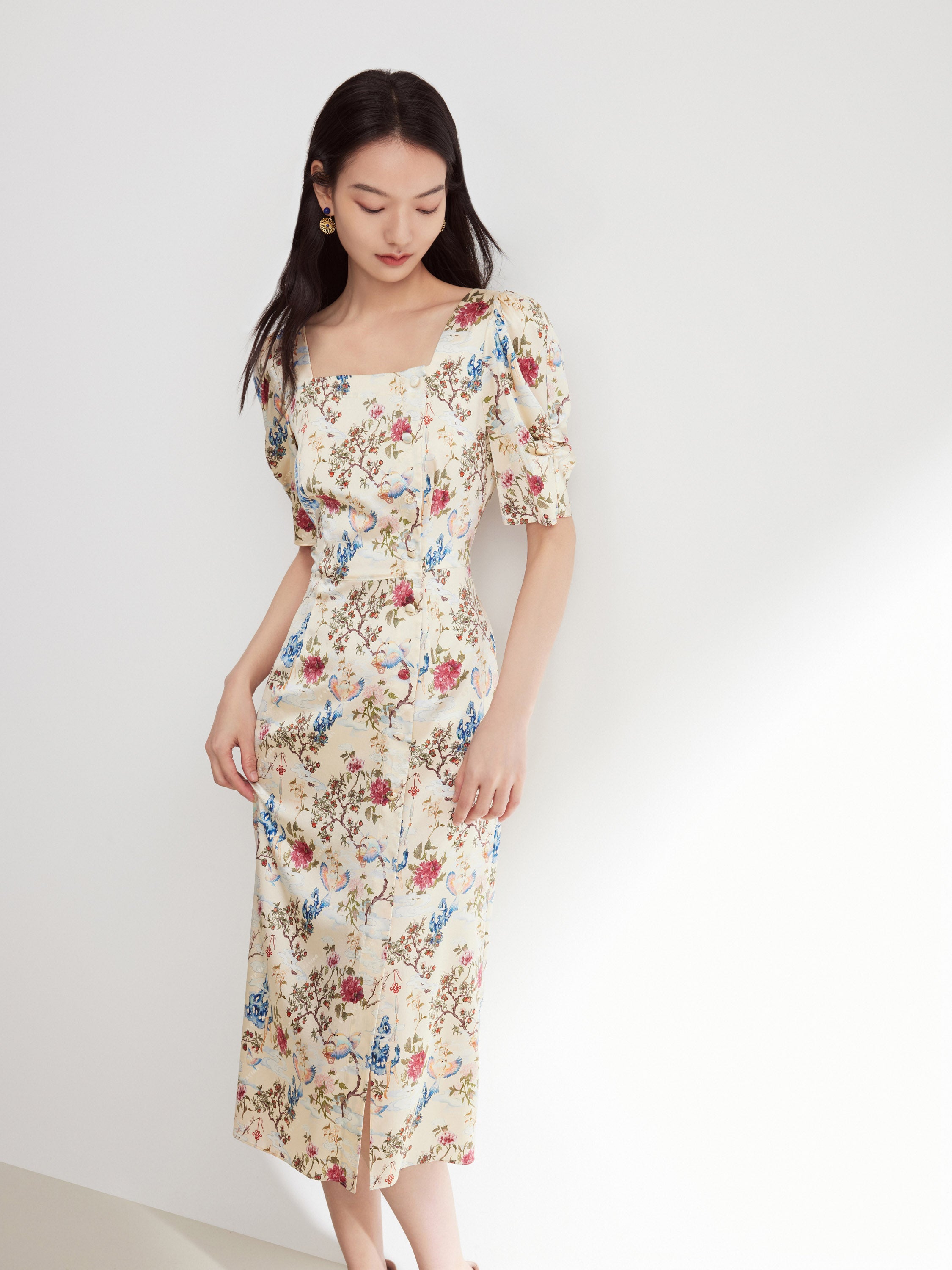 EP YAYING FLORAL DRESS