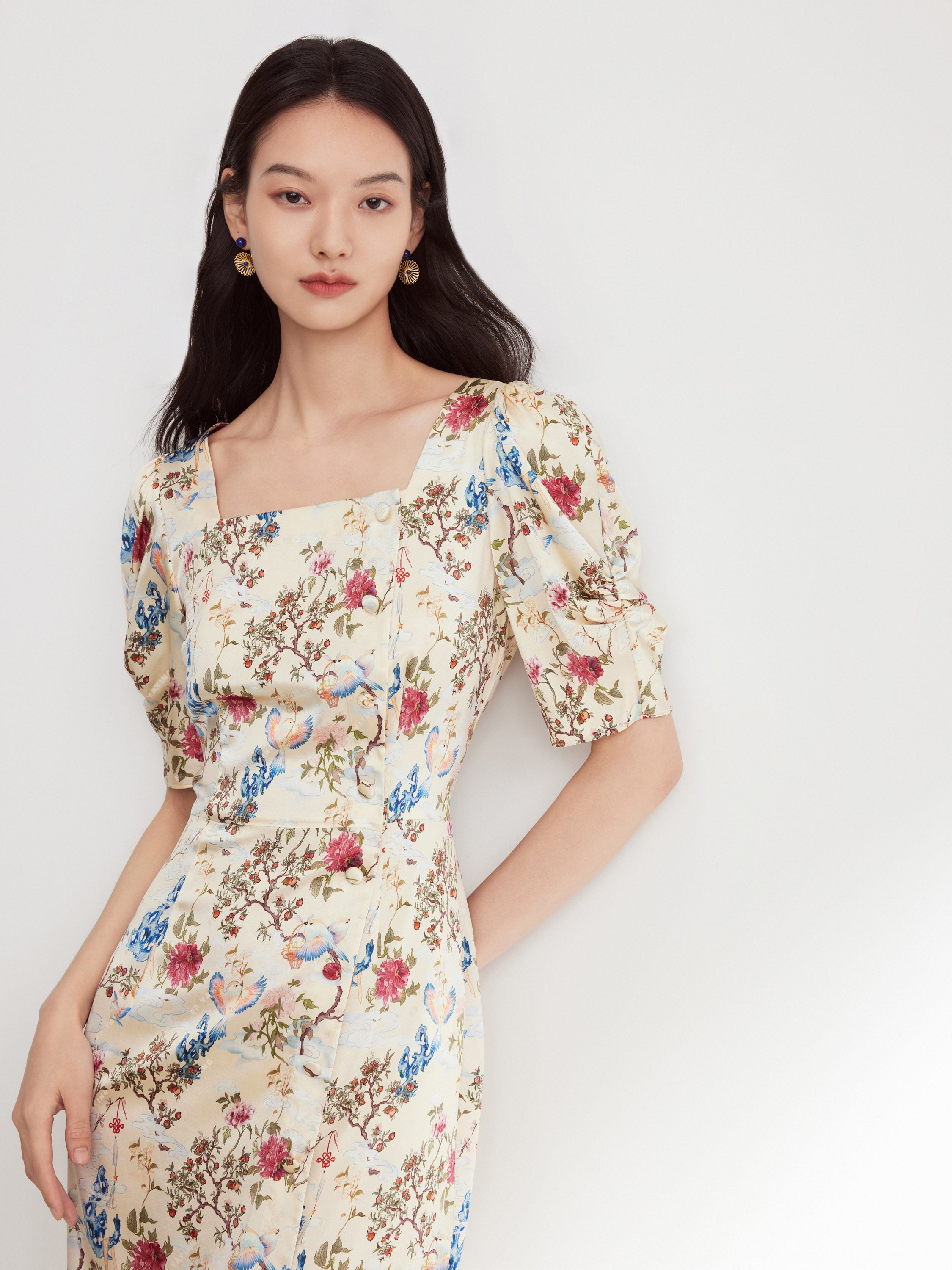 EP YAYING FLORAL DRESS