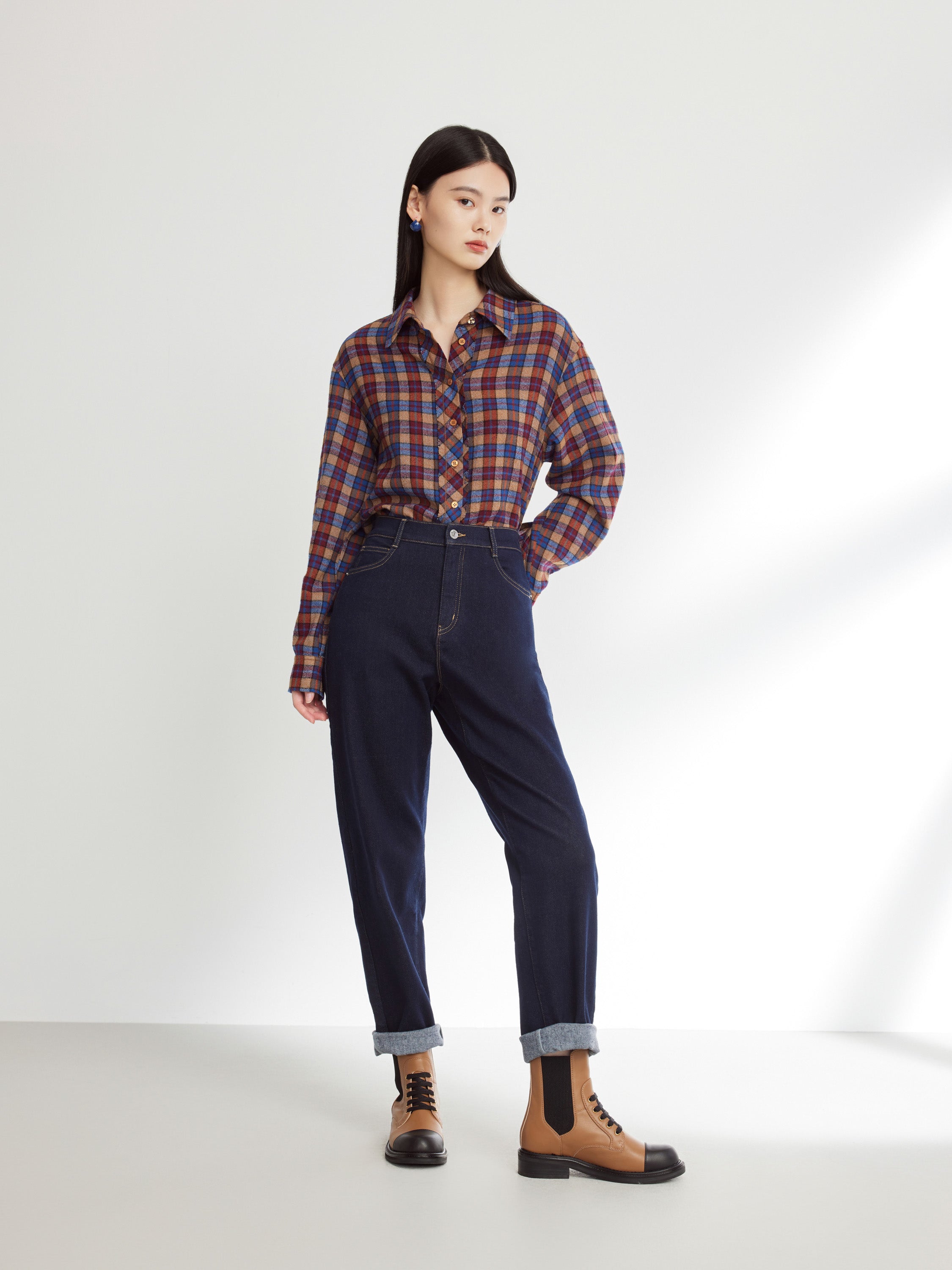 EP YAYING DENIM PANTS