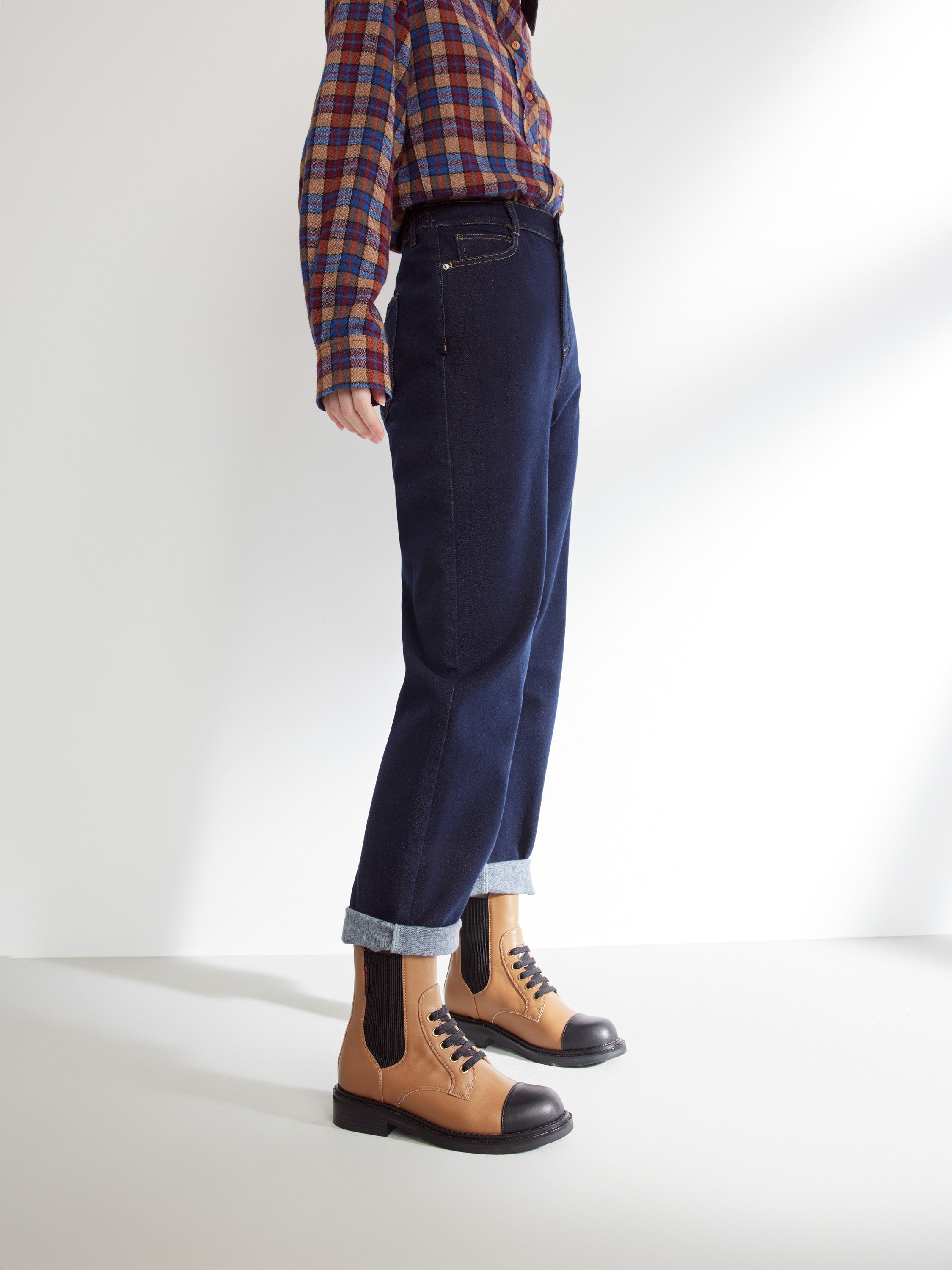 EP YAYING DENIM PANTS