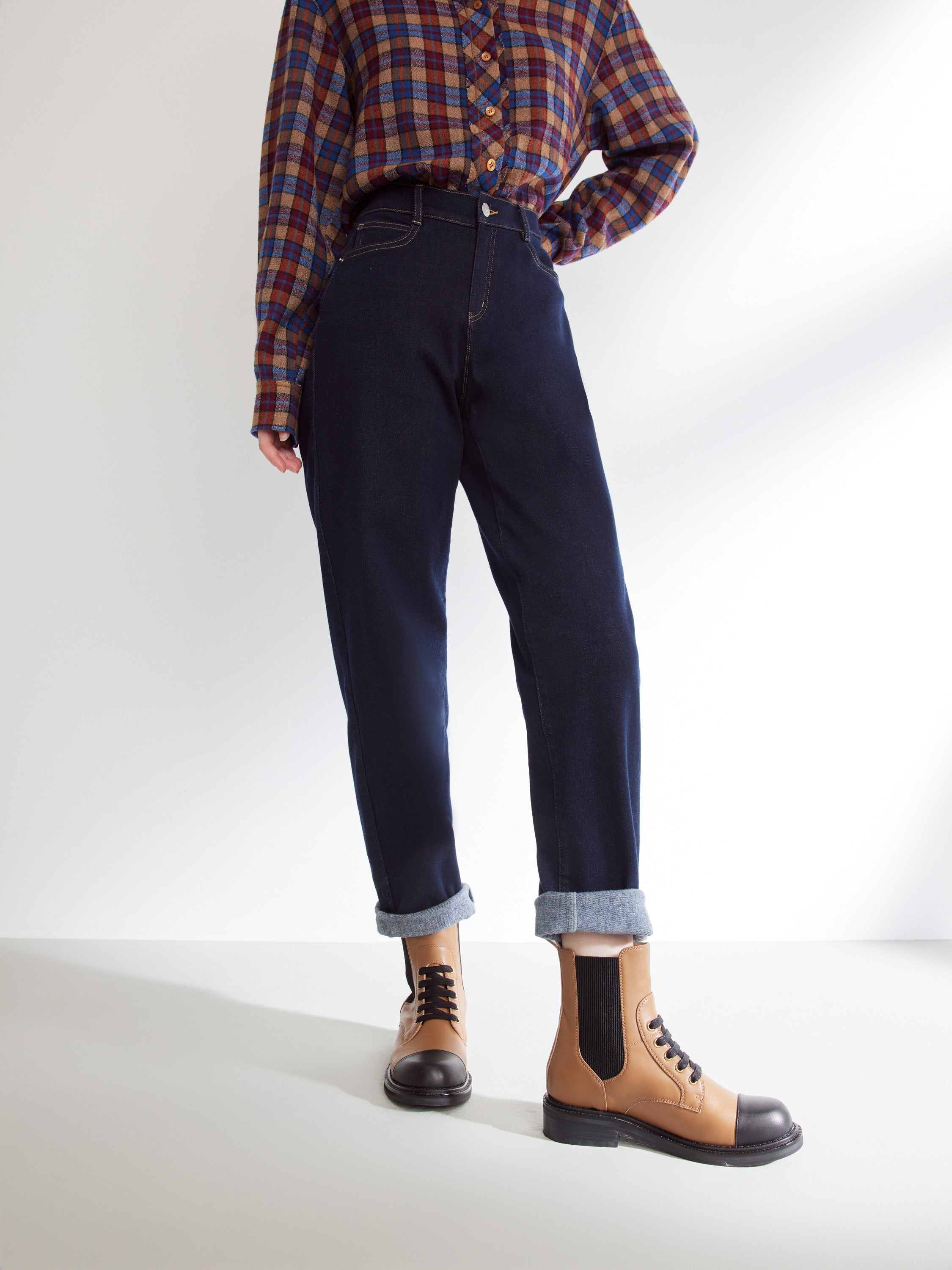 EP YAYING DENIM PANTS