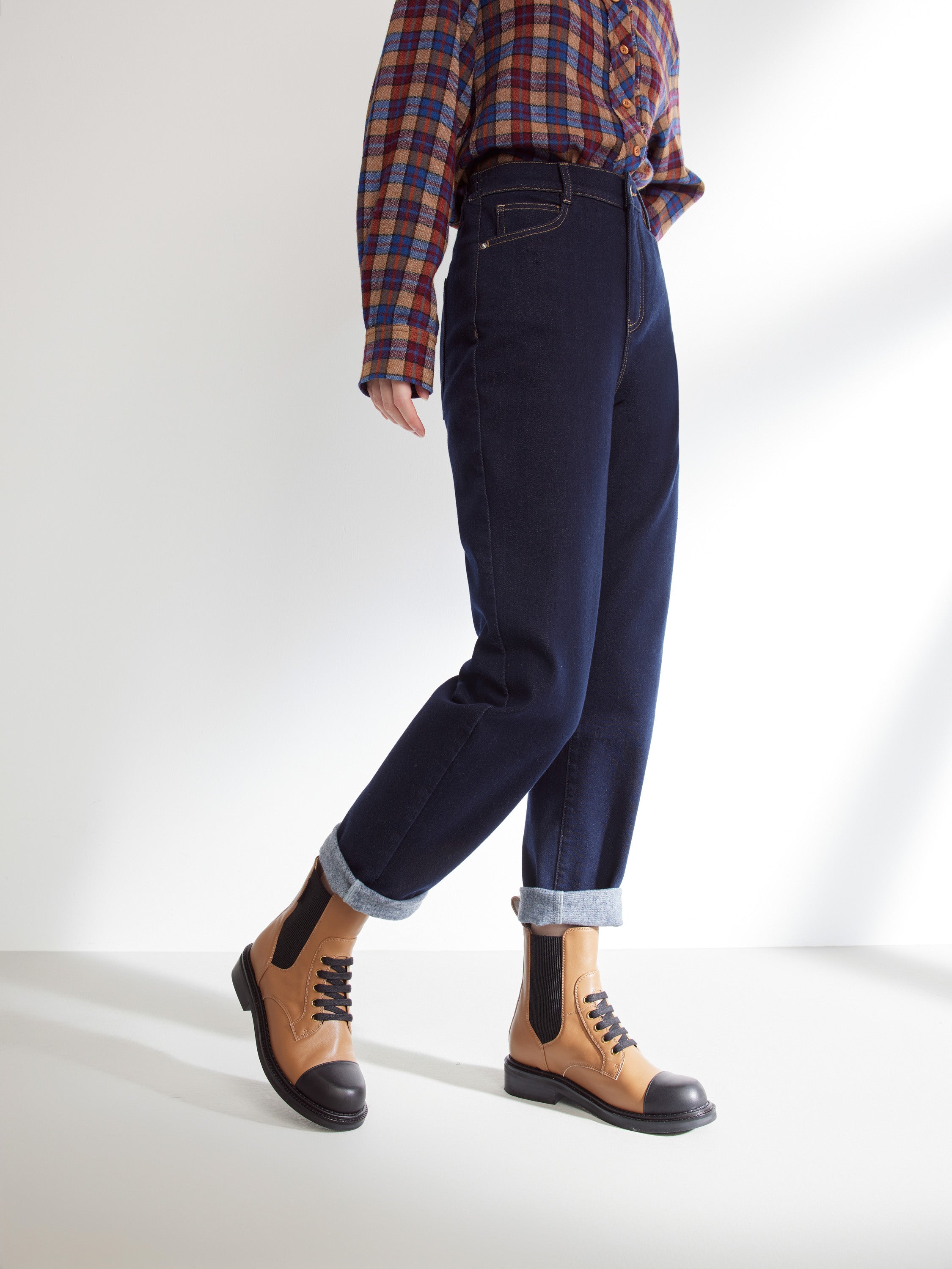 EP YAYING DENIM PANTS