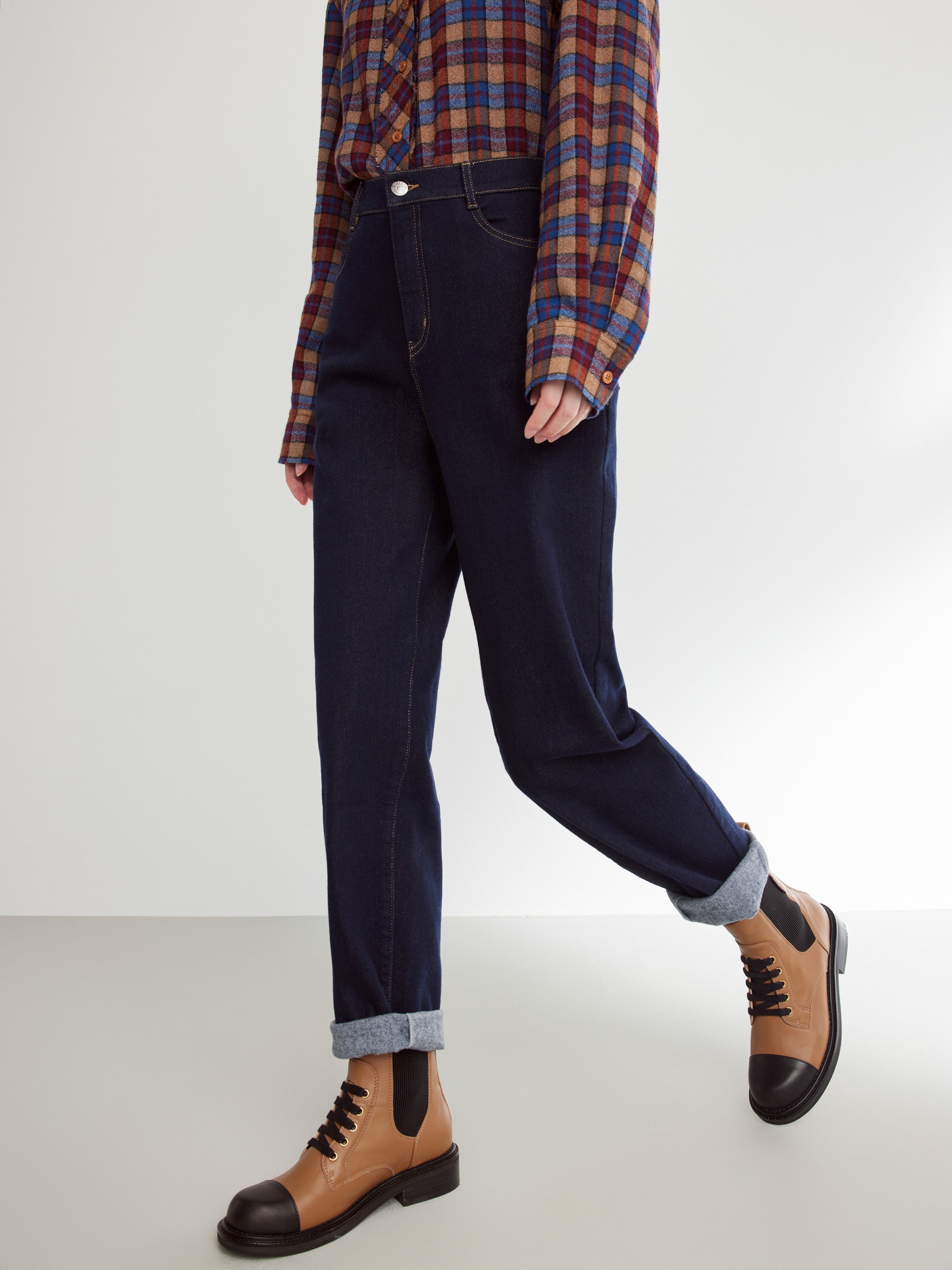 EP YAYING DENIM PANTS
