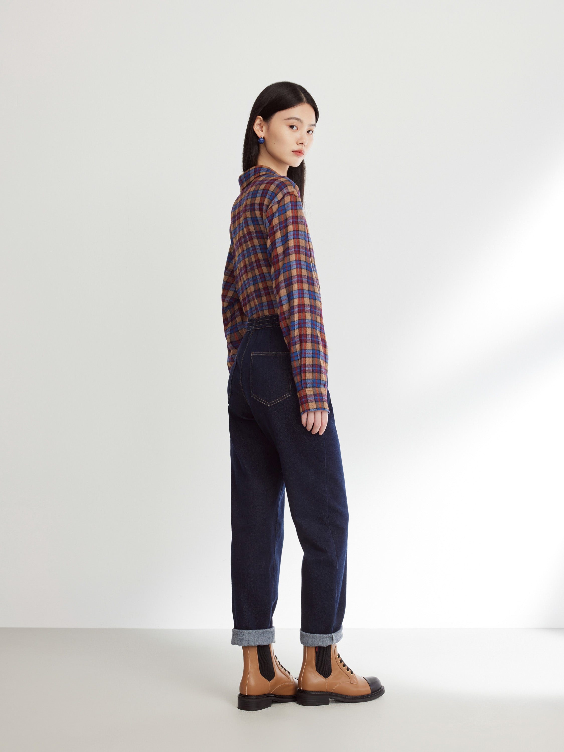 EP YAYING DENIM PANTS