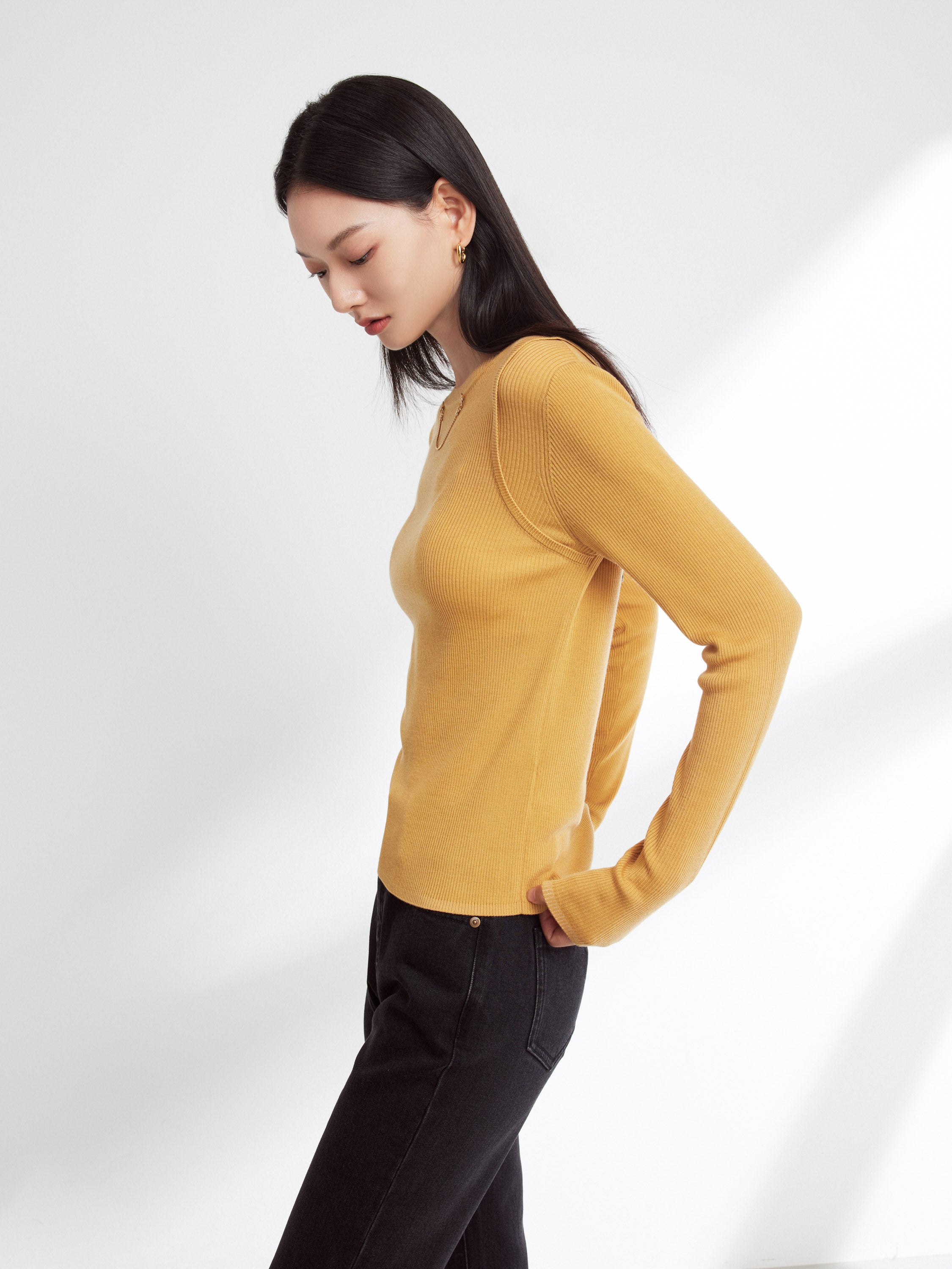EP YAYING KNITTED TOP