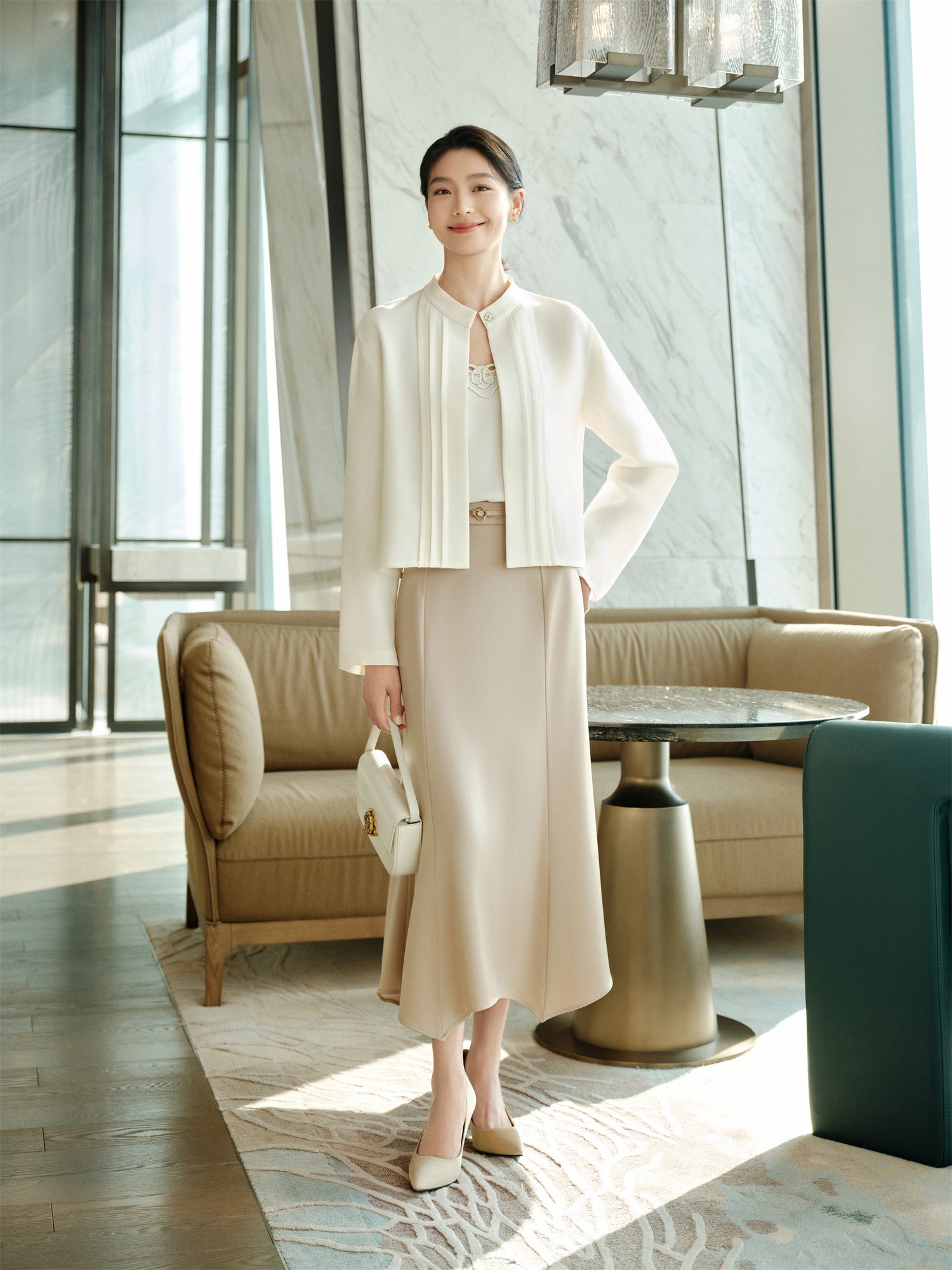 YAYING Delicate Silk Blouse EPKES1228AW