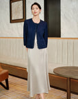 YAYING Lightweight Triacetate Short Jacket