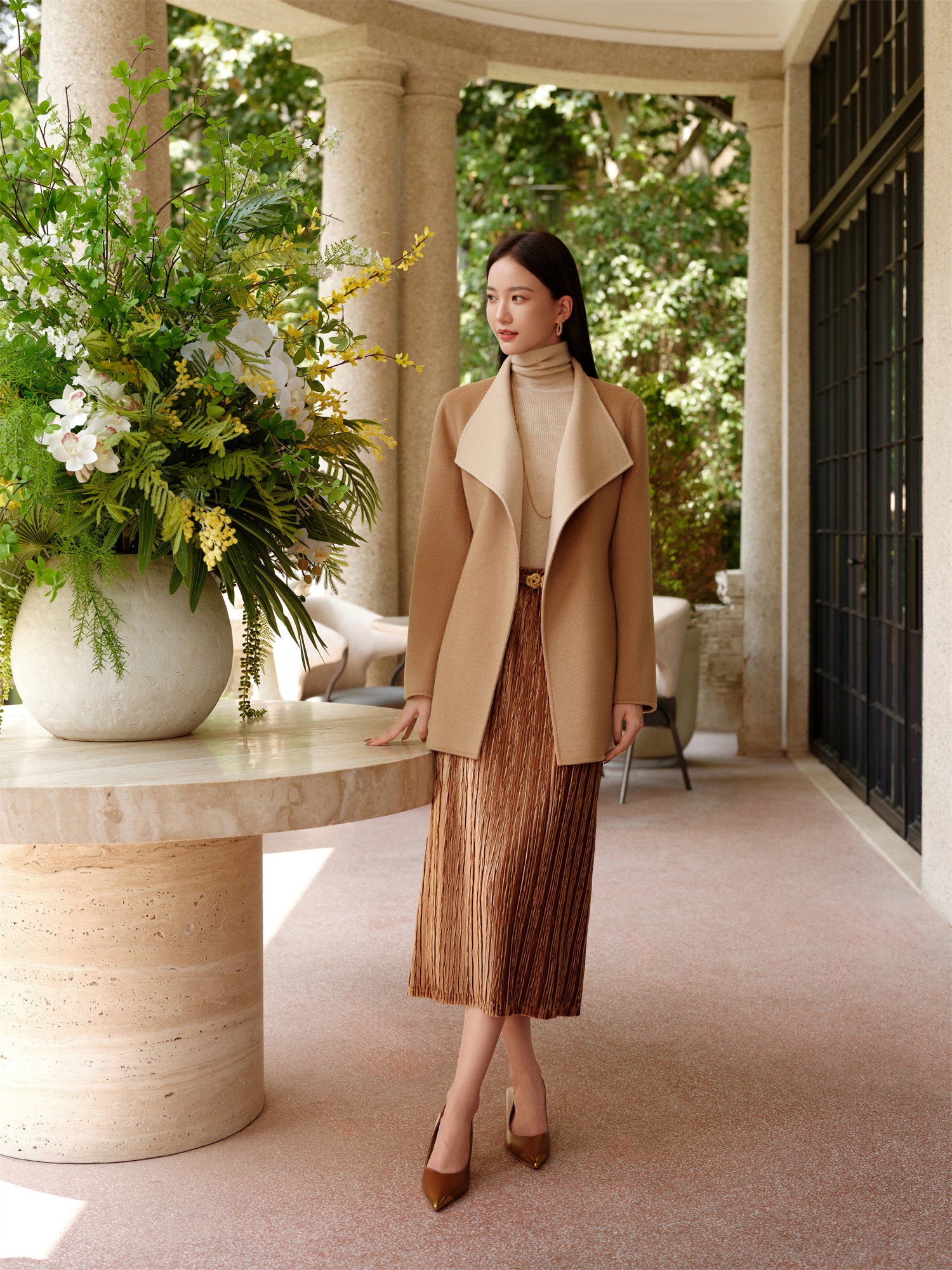 YAYING Cashmere Coat