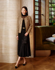 YAYING Fitted Wool Coat