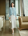 YAYING slim midi skirt