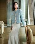 YAYING slim midi skirt