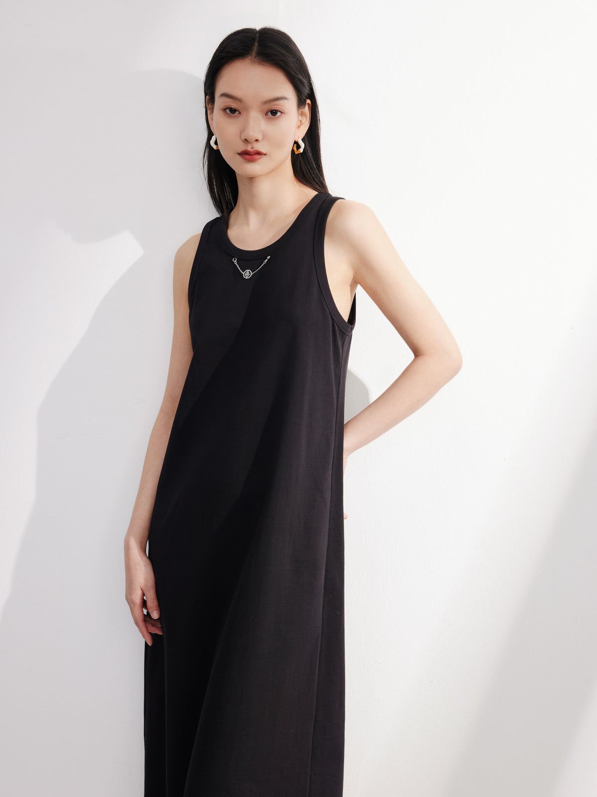 EP YAYING Cotton Sleeveless Dress