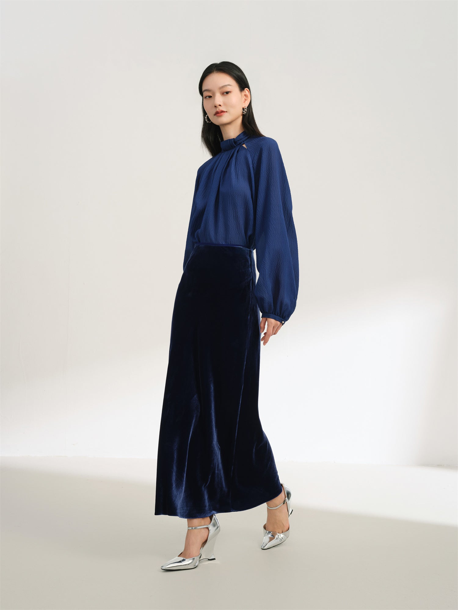 EP YAYING Velvet Skirt EGKPS3318BZ