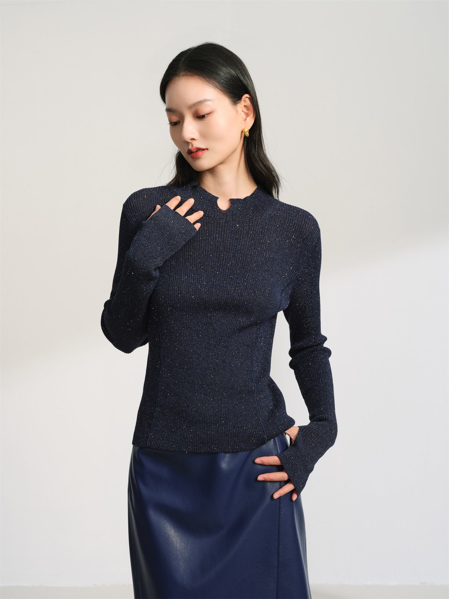 EP YAYING Silk Sweater EGKPS9908AZ