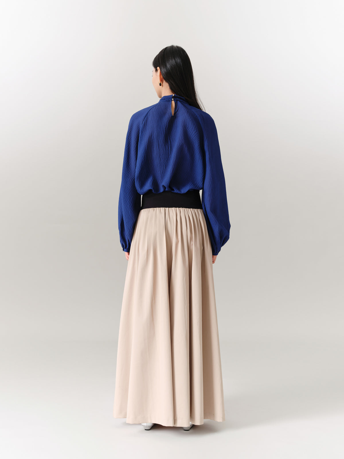 EP YAYING High-Waist Relaxed-Fit Skirt Pants