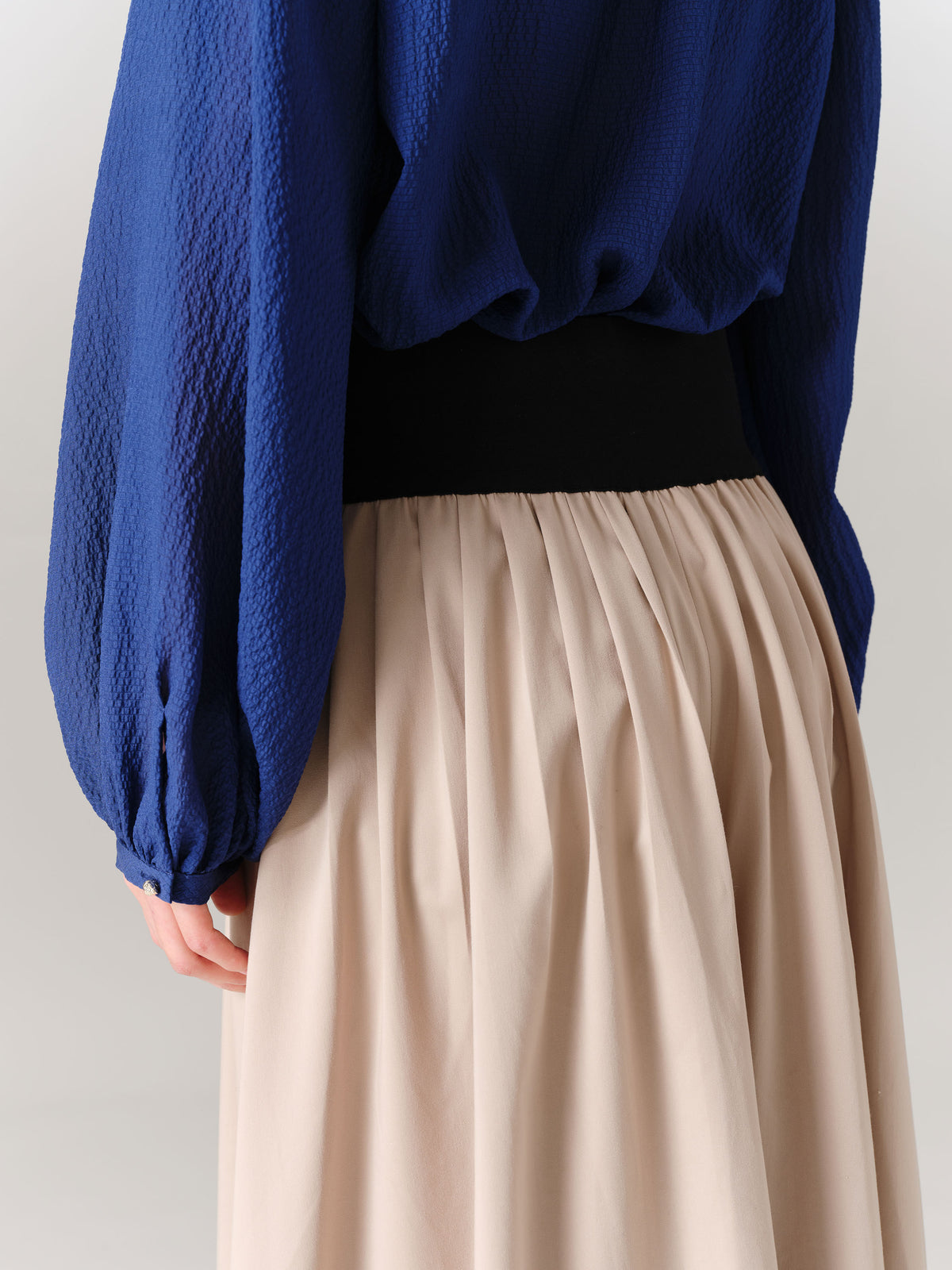 EP YAYING High-Waist Relaxed-Fit Skirt Pants